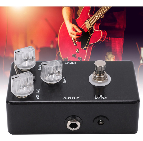 Pedal True Bypass Effect Guitarra Super Rat Distortion