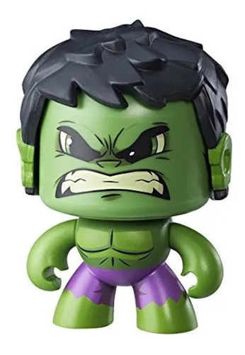 Imagen 1 de 4 de Figura de acción Marvel Hulk E2165 de Hasbro Mighty Muggs