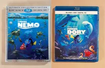Comprar Buscando A Nemo + Buscando A Dory Blu-ray 3d\u002F2d\u002Fdvd Original