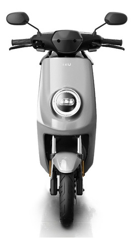 Imagen 2 de 5 de Moto Scooter Eléctrica Nuuv M+sport Plateado - Niu No Sunra