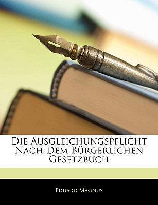 Libro Die Ausgleichungspflicht Nach Dem Burgerlichen Gese...