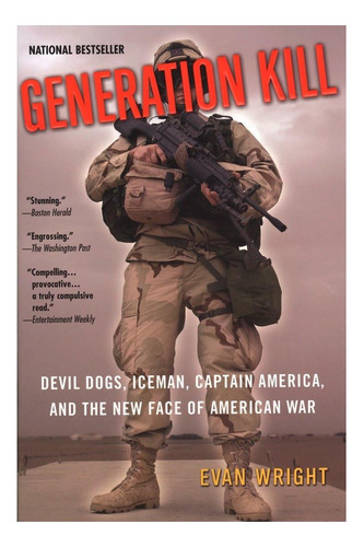 Libro: Generation Kill: Devil Dogs, Iceman, Capitán América,