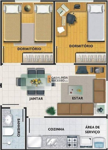 Imagem 10 de 12 de Apartamento À Venda, 50 M² Por R$ 269.000,00 - Itaquera - São Paulo/sp - Ap4425