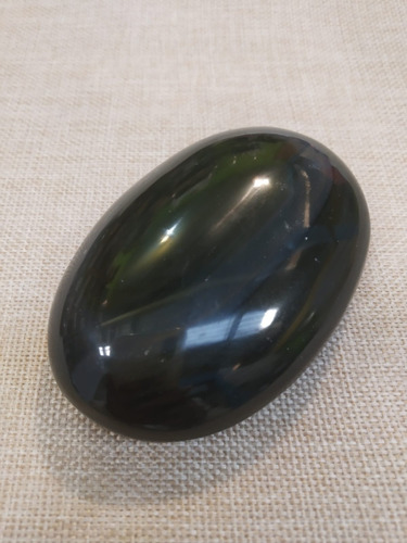 Cuarzo Obsidiana Arcoiris Tipo Jabón Para Masaje 146g.