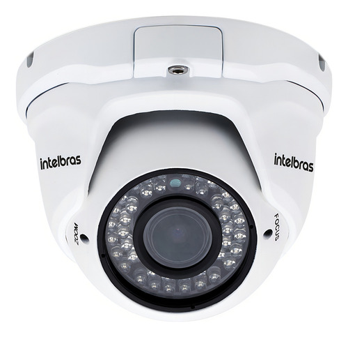 Câmera Ip Dome Varifocal Intelbras Vip 1130 D Vf 2.8 A 12mm