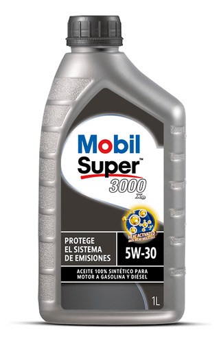 Aceite Mobil Super 3000 Xe4 5w-30, 1 Lt Sintético