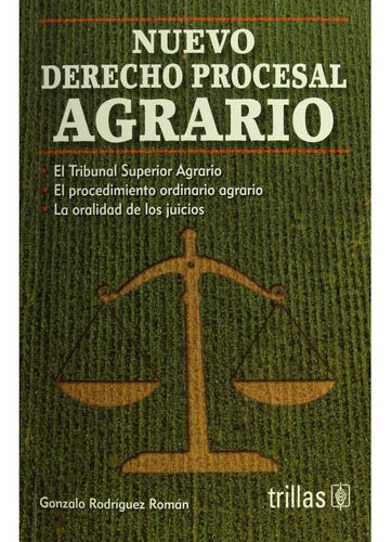 Libro Derecho Procesal Agrario Trillas