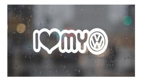 Sticker Calcomanìa Vinilo Volkswagen Vw 