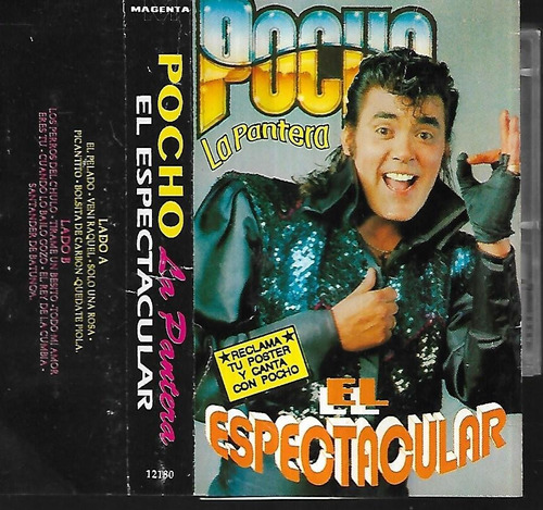 Pocho La Pantera Album El Espectacular Magenta Cassette
