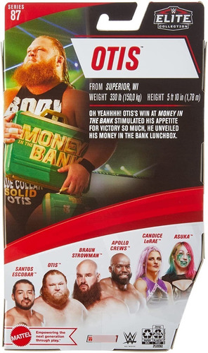 Imagen 5 de 7 de Otis Elite Collection Wwe Series #87 Mattel
