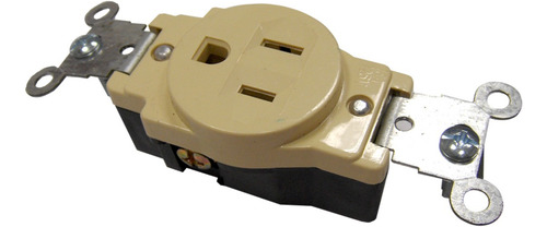 Pack Contacto Aterrizado Sencillo Modelo U Marca Koe 8117 Color Beige