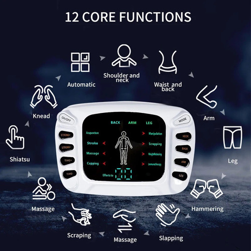 Masajeador Acupuntura Eléctrico Tens De Cuerpo Completo