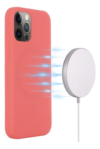 Funda De Silicona Magnética Para iPhone 16/15, Cómoda