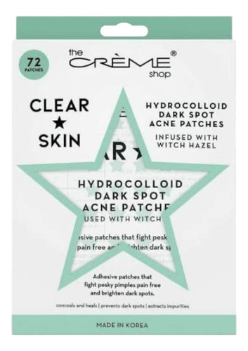 The Creme Shop Parches De Hidrocoloide Para El Acne Acneica Día/noche