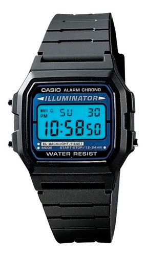 Reloj Casio Retro Illuminator F-105w Envio Gratis |w|