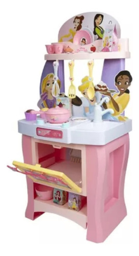 Disney Princesas Cocineta De Juguete Con 20 Accesorios 