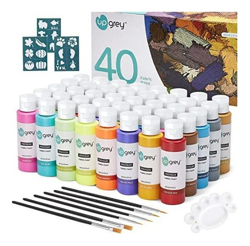 Tinte Para Tela - Juego De Pintura Para Tela, 40 Colores (b