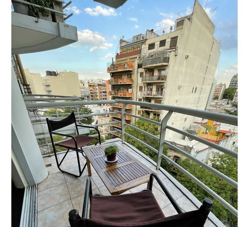 Imagen 13 de 24 de Alquiler 2 Amb Luminoso Y Canchero. Piso Alto C/ Hermosa Vista Al Frente. Equipado Full. Caballito View