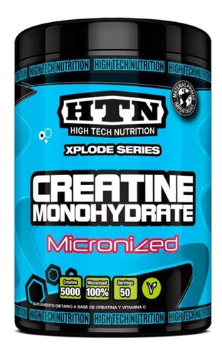 Creatina Monohidrato Micronized Htn Apto Veganos X 250 Gr