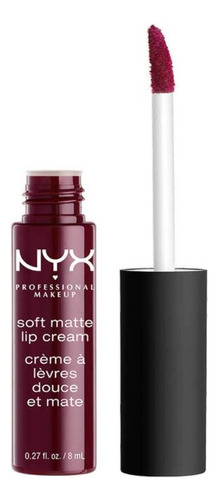 Labial NYX Professional Makeup Soft Matte Lip Cream color copenhagen