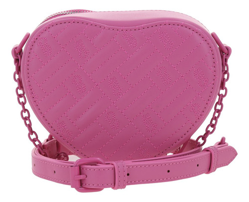 Bolsa Crossbody Barbie Gorett Hanna Br25044-p Color Rosa Correa De Hombro Rosa
