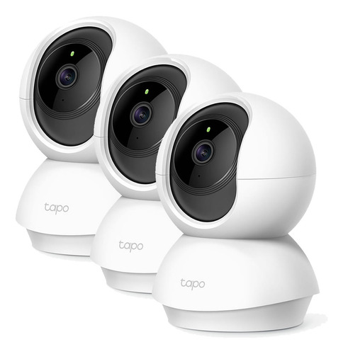 Camara Seguridad Tplink Tapo C200 Wifi 1080p 360 3 Unidades