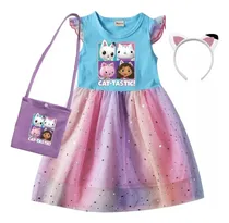 Comprar Disfraz De Casa De Muñecas Gabbys Para Niñas, Vestidos De Pr