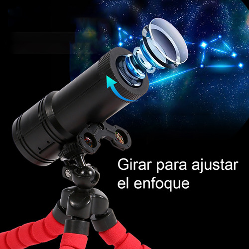 Proyector De Lámpara De Luna Luz Nocturna Giratoria De 360°