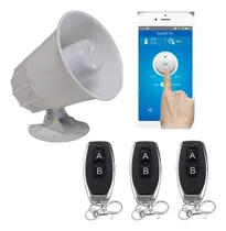 Comprar Alarma Sirena Wifi Remota Boton De Panico 3 Control Remoto