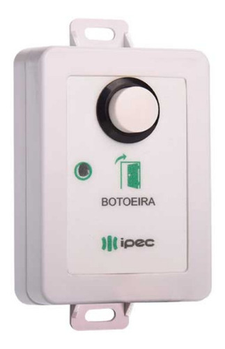 Botoeira Simples Sem Fio Bot 01 Rf Acionamento 433mhz Ipec