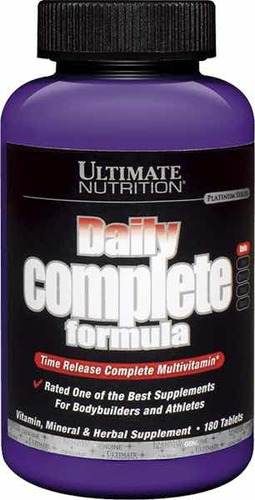 Multivitaminico Concentrado Daily Complete 180 Pastillas.