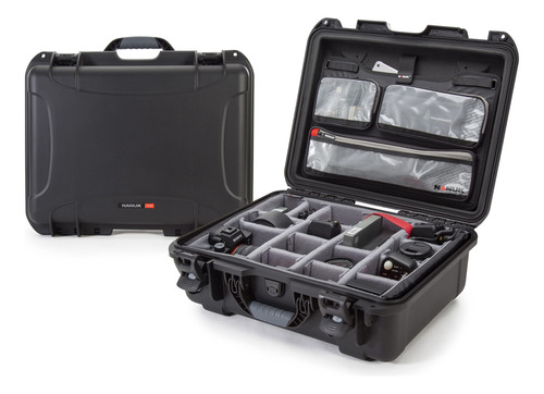 Nanuk 930 Case Duro Impermeable Con Organizador De Tapa Y Di