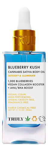 Truly Beauty Blueberry Kush Aceite Corporal Con Hidroxiacido