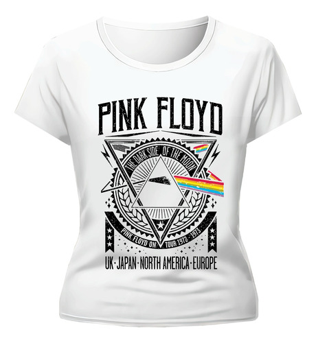 Remera Pink Floyd Varios Diseño Exclusivo Mujer