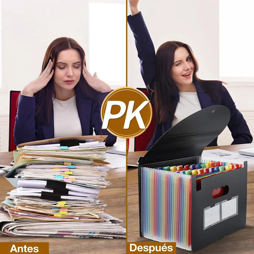 O Gestor De Archivos Con 25 Carpetas Ampliables