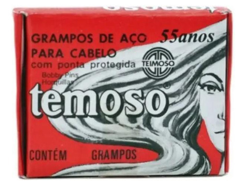 Grampo Teimoso Nº5 C/50 Preto
