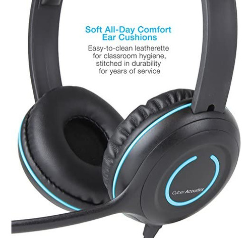 Audífonos Estéreo Usb-c Cyber ??acoustics (ac-5014) Para P