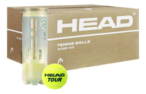 Pelotas Tenis Head Atp Gold Caja 24 Tubos X 3 Pelotas Baires Deportes Distribuidor Oficial Local En Oeste Gran Bs As