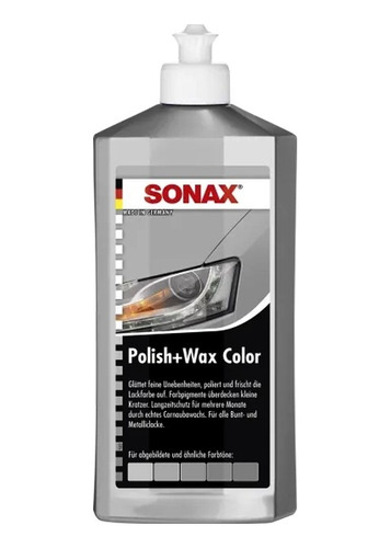 Sonax Pulitura Color Gris/plata 500ml