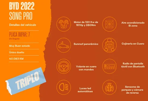 Byd Song Pro Ev 2022