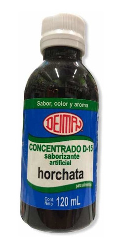 Concentrado Saborizante De Horchata 120ml