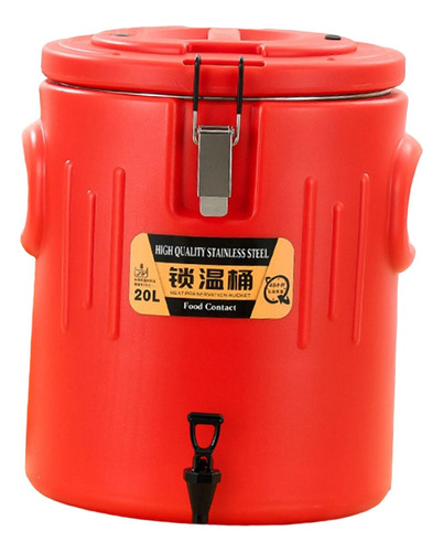 Cooler Buckets Portable Ice Holder Con Asa 20l Con Grifo