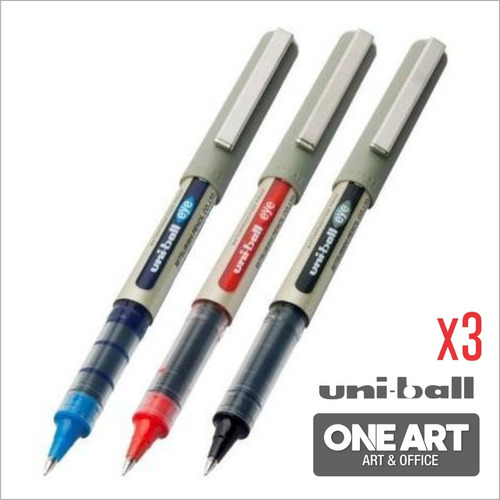 Roller Ball Uni Ball Eye Fine Ub-157 0.7mm Set 3 Colores