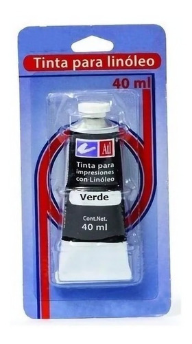 Tinta Para Grabado En Linóleo Color A Escoger 40ml Atl  