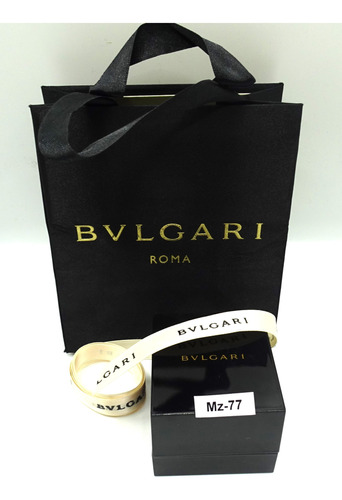 Estuche Original P/ Solitario Bvlgari Fotos Reales # Mz-77