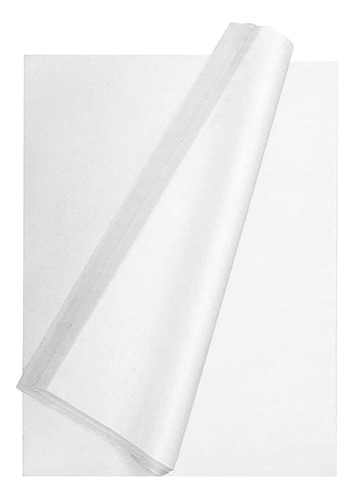 100 Hojas 20  X14  Papel De Seda Blanco Envoltura De Regalo 