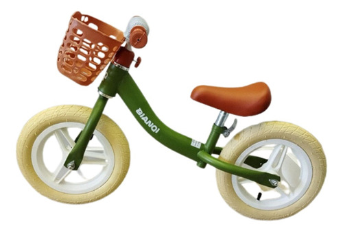Bicicleta Equilibrio Vintage Canasta Infantil Niños 2by151