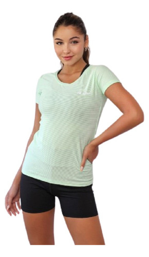 Remera Deportiva Mujer Mangas Cortas Todo Tipo De Deportes 