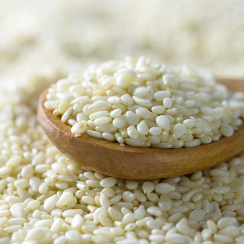Ajonjolí Blanco Sin Cutícula 1kg Sésamo Excelente Calidad