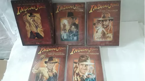 Coleção 4 Dvds Indiana Jones - Dublado E Leg.